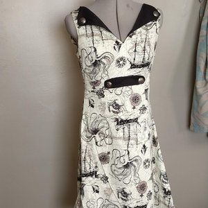 Kraken Nautical Pinup Dress - Size M
